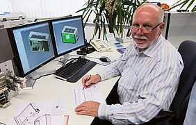 Peter Hauser verantwortlich für Technik und Entwicklung